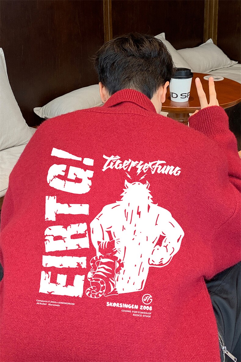 高质量！秋冬高领毛衣加绒加厚翻领针织衫男毛衣FL241-特p38,男装针织衫/毛衣,电商B367