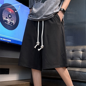 夏冰丝短裤男设计感美式篮球宽松抽绳休闲五分裤XZ514-2-1528-P38