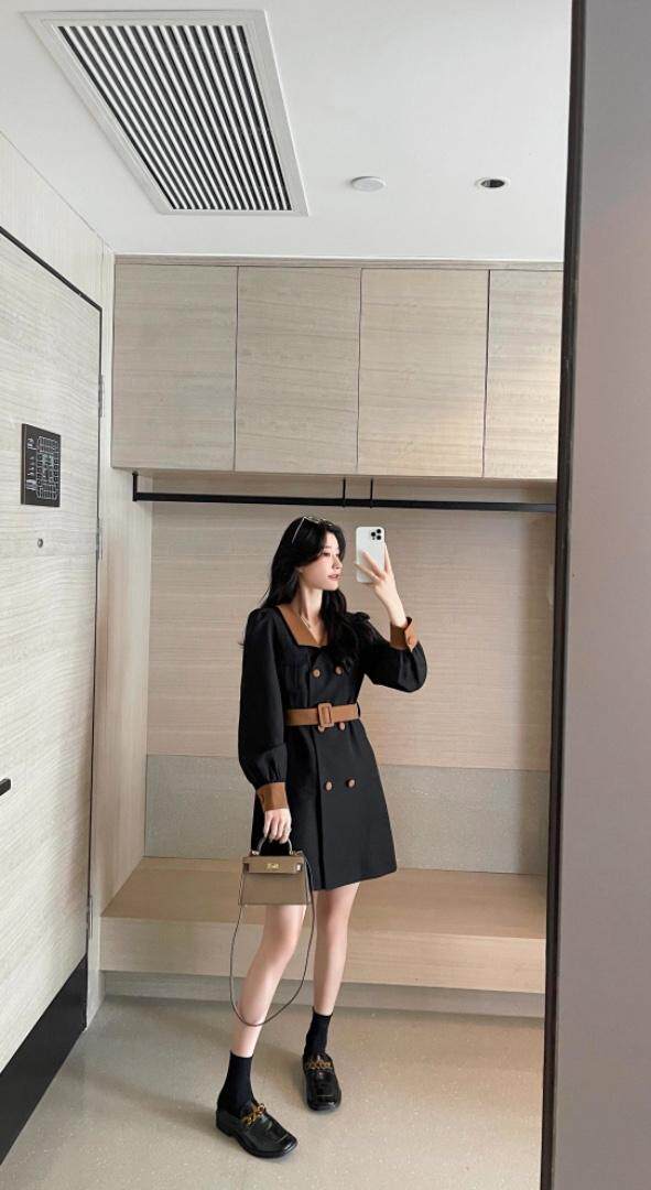 定制高品质西装裙连衣裙，女装西装，M.W 嫚维