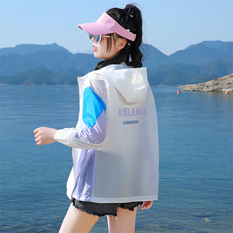 夏季新款防晒衣女小个子2023轻薄透气防紫外线户外女款防晒服外套，女装防晒衣，浙宝281