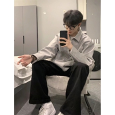 706-1-JK320-P95秋季复古男士重磅做旧夹克情侣休闲短款外套，男装夹克，星座706-1