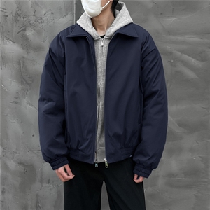 高品质冬装飞行服夹克加厚棉服外套男装冬季宽松翻领棉衣S374特75图片