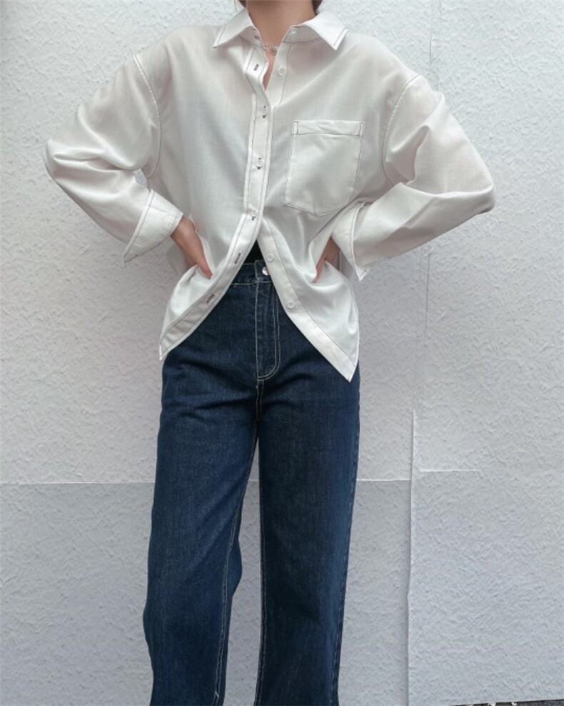 现货.秋季新款衬衫，女装衬衫，YEAXIU(6F)