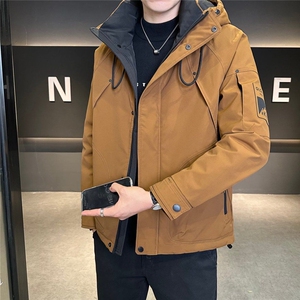 2025抖音连帽羽绒服标50绒图片