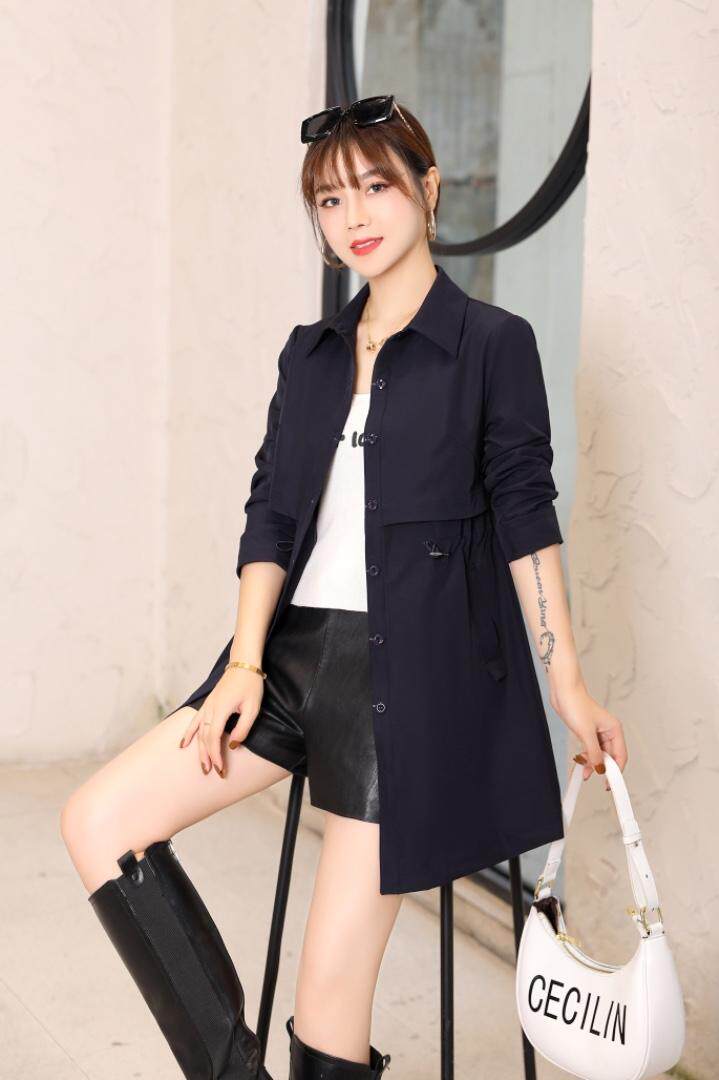 【现货】新款秋装，时尚风衣外套，女装风衣，欣卓越