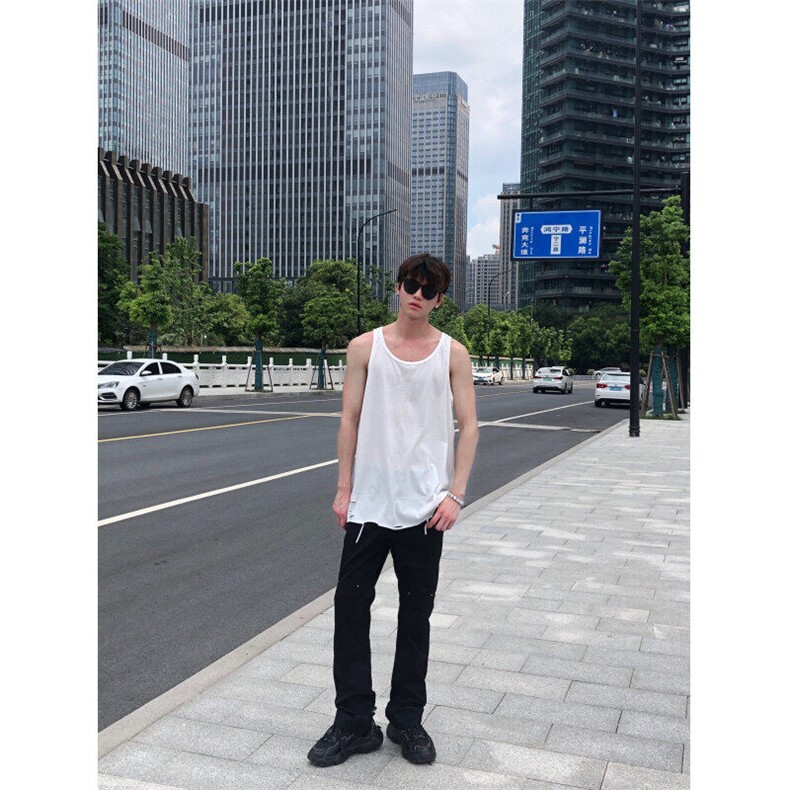 春夏季新款美式高街机能铆钉解构休闲裤BK2304-P60控78,男装休闲裤,星座1002-1