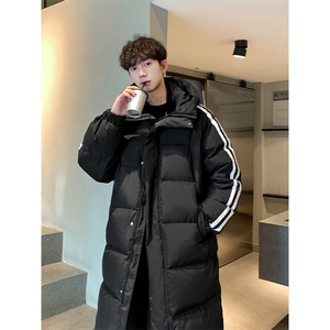 冬季新款90绒羽绒服休闲宽松长款连帽保暖外套D5580-TP235328图片