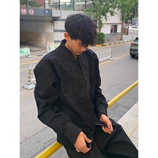 网图重磅解构夹克外套2025新款外套裁剪倒三角设计310A-2517-P39，男装夹克，四季星座310A