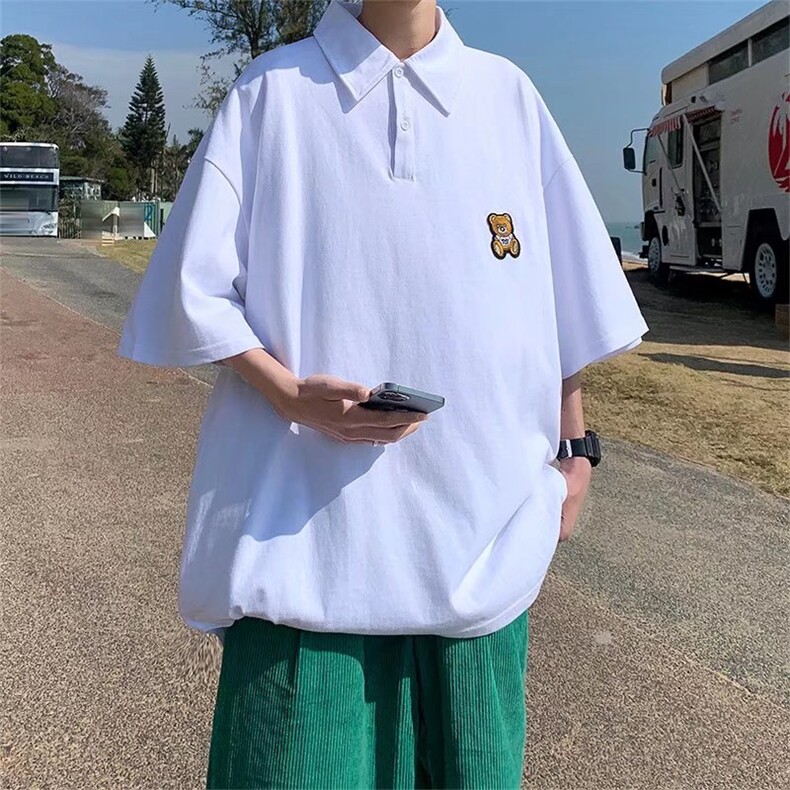 男春季polo潮流时尚休闲短袖T184P32图片