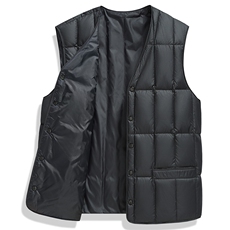 冬季男士加厚羽绒马甲简约男装背心外套休闲A266-YRMJ01-P125，男装背心/马甲，电商A266