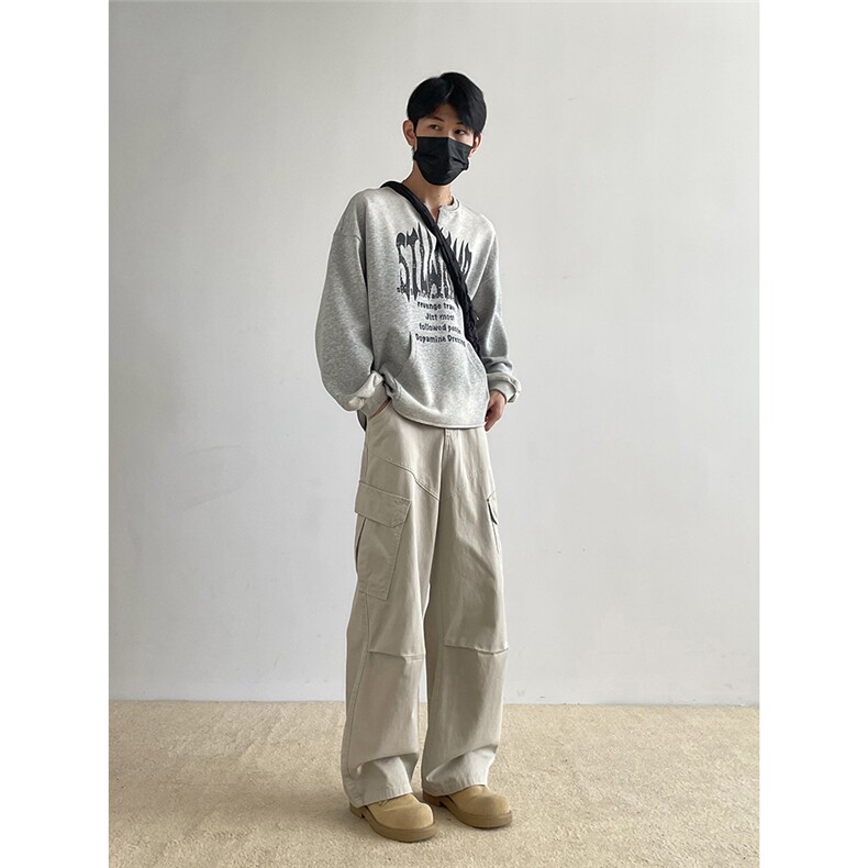 美拉德色系工装裤B342-KZ813-特P50，男装工装外套，电商B342