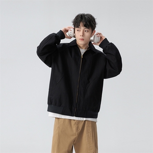 潮流宽松休闲外套上衣高街潮牌夹克图片