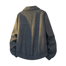 美式重磅高品质夹克假两件开衫外套SY8815特P81控168大码4-8XL+5，男装夹克，星座610B-1