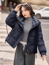 2026年冬季90白鸭绒羽绒服保暖常规有帽可拆厚款韩版网红通勤简约，女装羽绒服，众宇琦