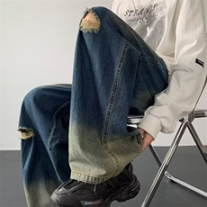 2024美式牛仔裤男款春季长裤潮N251P45，男装牛仔裤，星座1116-2