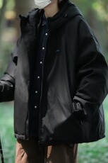 冬季宽松棉服男日系复古加厚棉袄外套潮牌ins连帽棉衣MH02-P88，男装棉衣，星座1008-1