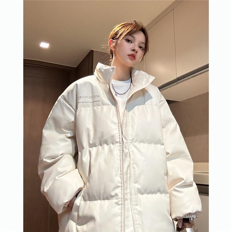 pu皮棉服男冬季美式高街痞帅立领棉衣外套潮牌宽松加厚保暖棉袄,男装皮衣,星座218-1（原230）
