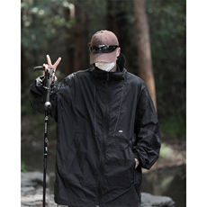 冲孔透气高质量防晒衣男夏季薄款设计感连帽防晒服外套JK930，男装防晒衣，星座1116A-1（原606A）