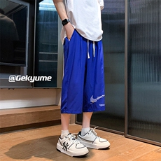 冰丝七分裤男大码速干短裤男五分裤QK72259-P25，男装休闲裤，电商A040