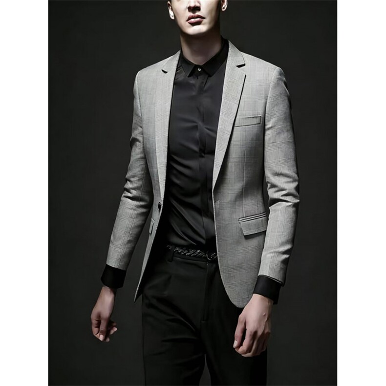新款男士呢料休闲小西装X18P75，男装西服套装，星座1314
