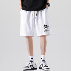 2026夏季现货新款潮流男士印花五分裤华夫格短裤1210-2-DK730-P15，男装牛仔裤，星座1816-2（原1210–2）