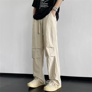 美式机能降落伞兵工装裤休闲裤男夏季薄款潮牌直筒长裤 K7179-P35图片