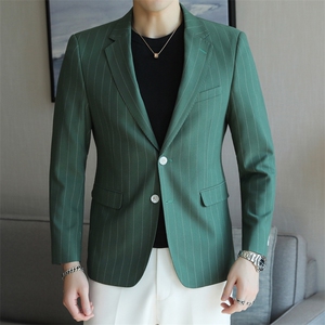 26做货-男士休闲西装修身韩版西服外套小西装上衣DX6926P165图片