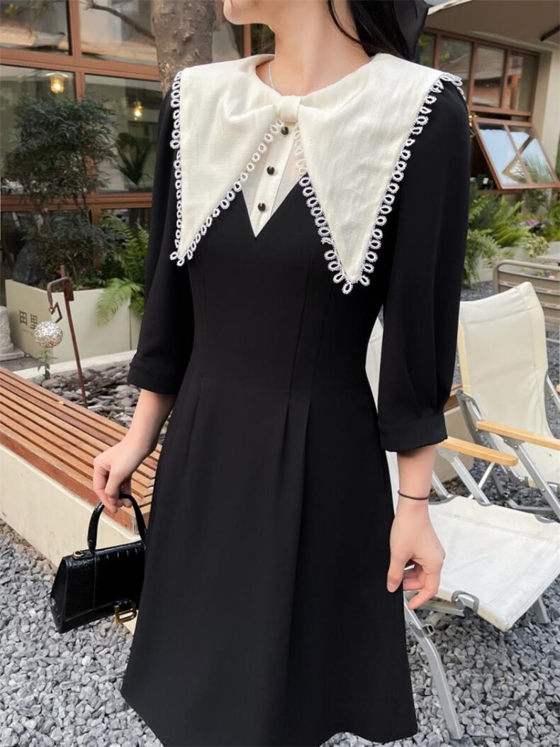 2023年春装连衣裙，女装连衣裙，贻思茗