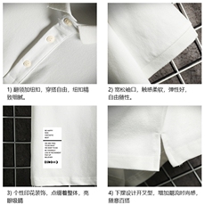 PL57045-P35翻领短袖polo衫男大码胖子半袖t恤男有领保罗衫，男装Polo衫，电商A040A