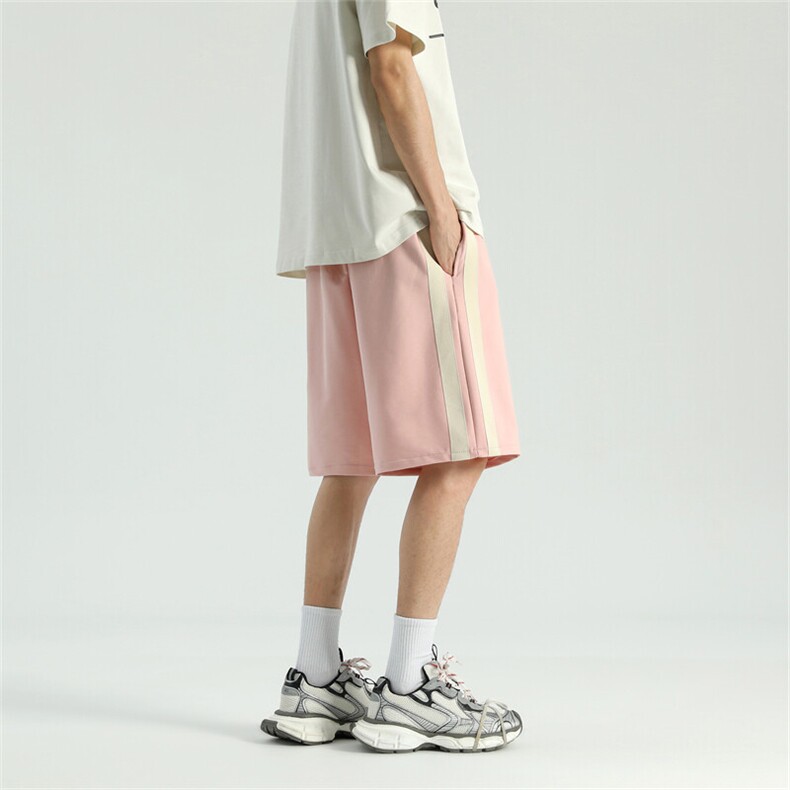 撞色休闲裤短裤男1209-1-DK11-P30现货不缺货，男装牛仔裤，星座1209-1