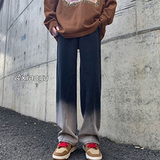 XZ616早秋新款重磅破缝设计感休闲水洗渐变牛仔裤TY501P55控68，男装牛仔裤，星座512A（原616）