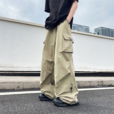 新款潮流宽松速干休闲裤户外工装大口袋伞兵裤，男装工装外套，星座410-7