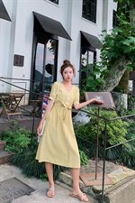 连衣裙时尚潮流中长款2021年夏季短袖优雅气质个性，女装连衣裙，艾艾淮淮