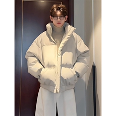 直播现货原版高品质冬季美式帆布皮棉服立体纹理加厚棉衣外套，男装棉衣，电商A443