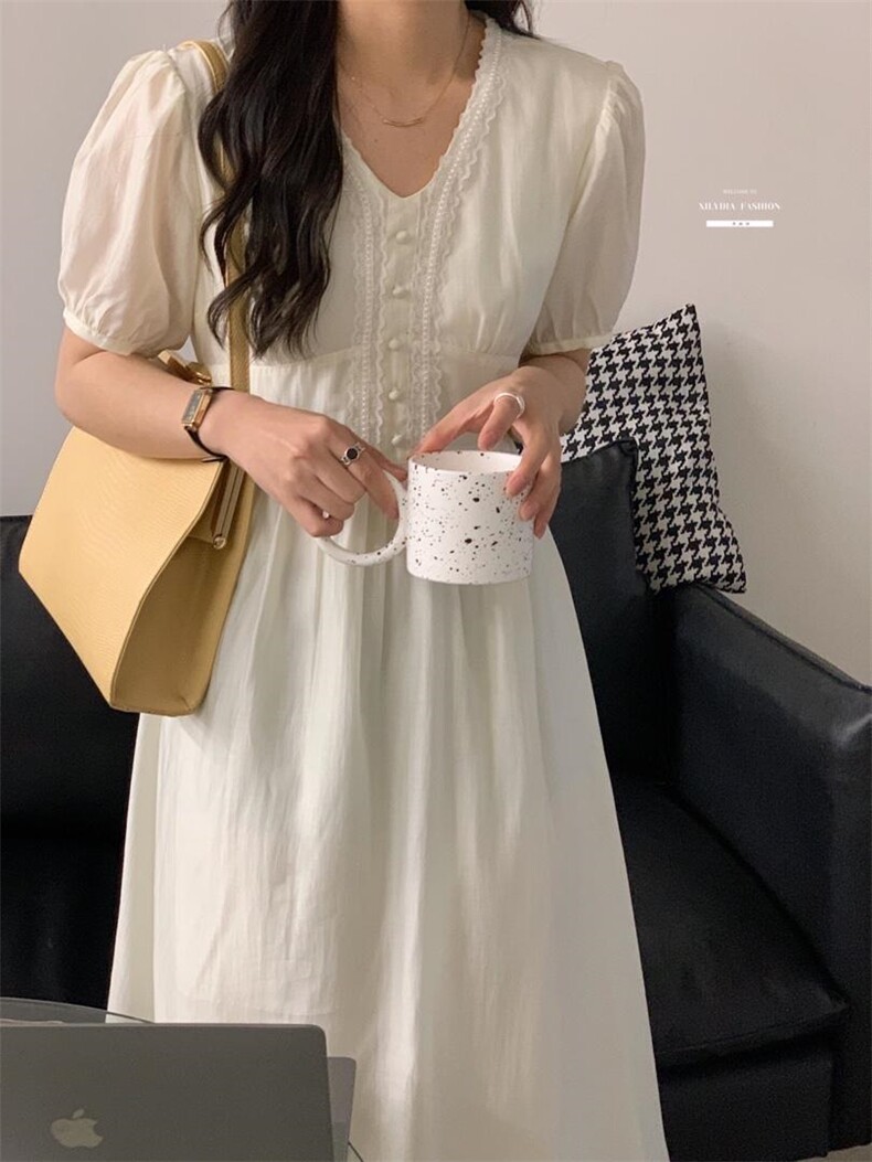 2022香丽迪高级感长款连衣裙,女装连衣裙,香丽迪1