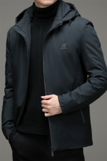 DJ9813钱塘2020-3商务休闲中长款冬季厚款百搭中年男士羽绒服P205，男装羽绒服，钱塘207-3