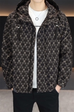 秋季夹克男高品质连帽外套型男商务休闲青年外套男N25802-P105，男装夹克，星座310B-3