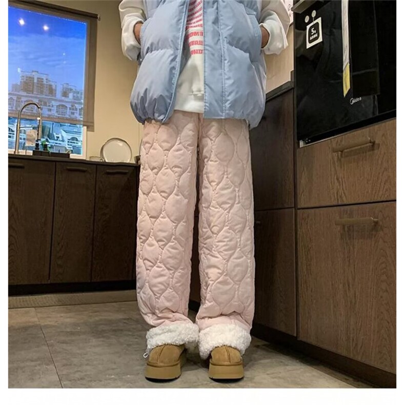秋冬夹棉裤子加绒加厚外穿防风保暖裤休闲冬长裤MK4556P50,男装棉衣,星座1013-5