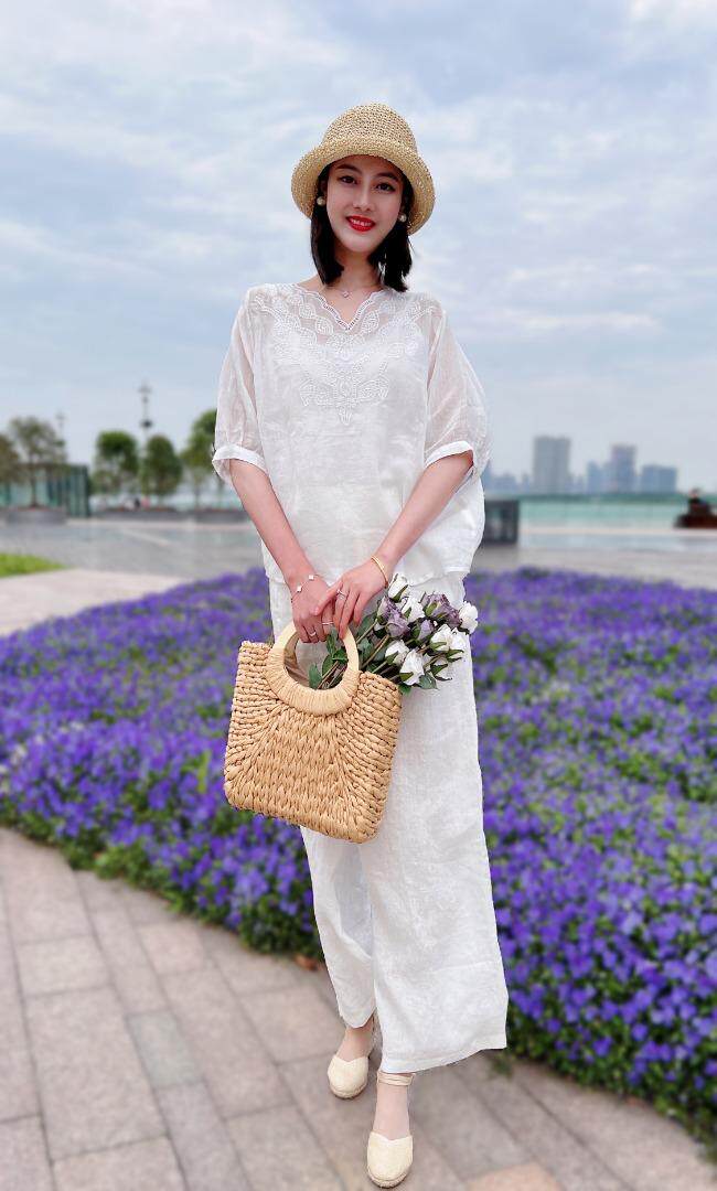 纯苎小衫 时尚女装巜川哲》4028 休闲时尚，其它，川哲