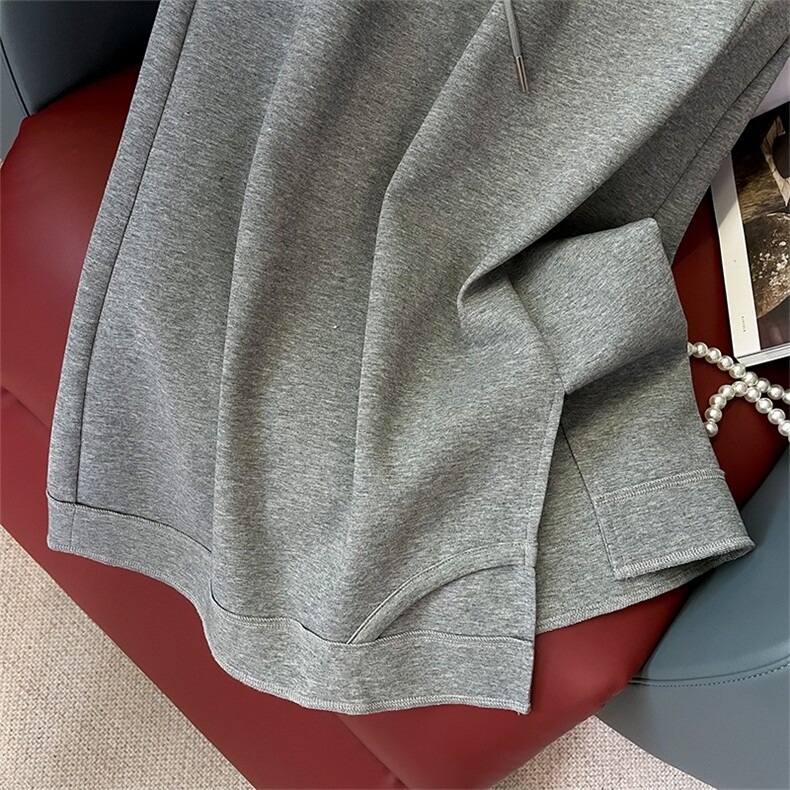 女秋季韩版连帽卫衣开叉半身裙两件套,女装套装/套裙,江南