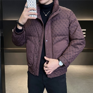 M-3XL B353 8612 P205 酒红2025冬羽绒服【标50控活动价298】图片