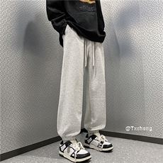 抖音品质秋季新款休闲裤男生运动宽松卫裤B315-K23454-p45控58，男装休闲裤，电商B315
