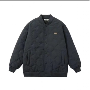 BOYUE帛跃冬季cityboy绣标菱形格棉服青少年男潮棒球棉衣m75p68图片