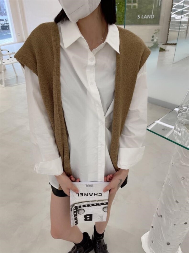 秋季新款衬衫带披肩两件套，女装衬衫，88名店