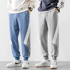 2021春秋季新款休闲裤男韩版宽松小脚裤九分裤个性裤子DS880TP30，男装休闲裤，电商A102