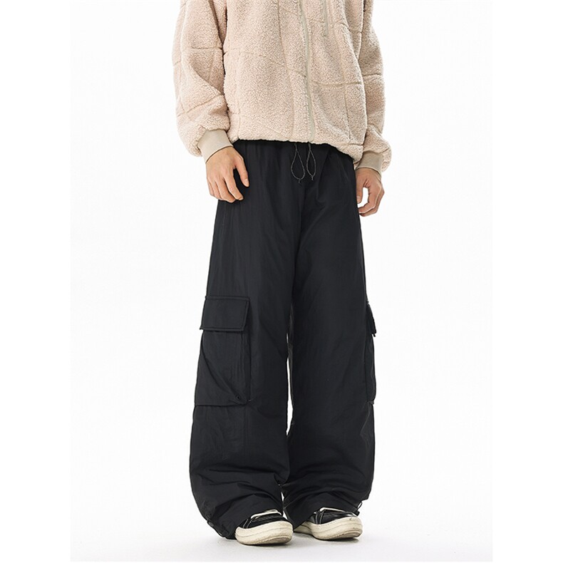 8XL-M三防登山工装羽绒裤男90白鸭绒冲锋裤子男YRK2001P118控158,男装棉裤,电商D206-1