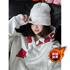 白灰色加绒