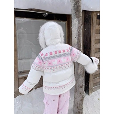 1506A/G78900/P99冬季新款费尔岛雪花毛领连帽棉服1，男装棉衣，星座1506A