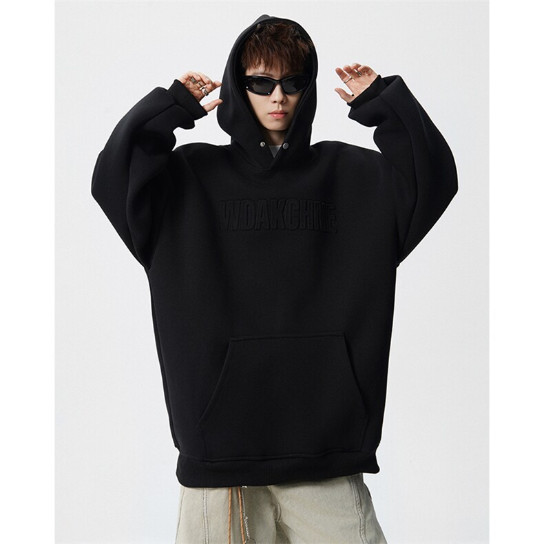 加绒卫衣男字母钢印连帽外套W720-特P50加绒P60控98加绒控108，女装短外套，星座209-2