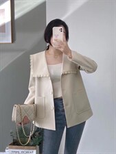 秋季新款短西装外套，女装西装，中广青青